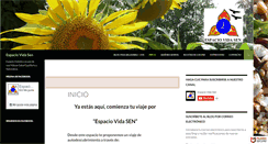 Desktop Screenshot of espaciovidasen.com