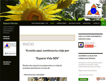 Tablet Screenshot of espaciovidasen.com